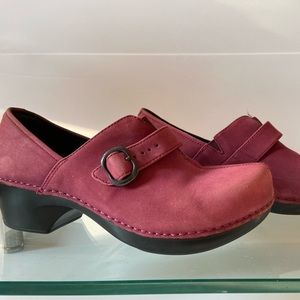 Nubuck Tamara clog sz 39